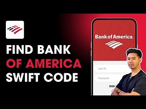 How to Find Bank of America Swift Code !