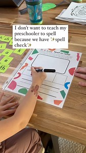 😬Ok ok trust me on this, teaching a preschooler to spell is easier than you might expect. And you won’t regret it, here’s why: ➡️But first, follow and comment spelling so I can email you the free checklist and spelling mat! Spelling is 🔑 to unlocking reading success, yet it’s often the overlooked step in teaching kids to read. When we help kids spell, we’re actually guiding them to map the sounds they already know, which not only builds confidence but also helps words stick in their memory lon