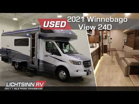 Used 2021 Winnebago View 24D - Class C Diesel Motorhome - LichtsinnRV.com