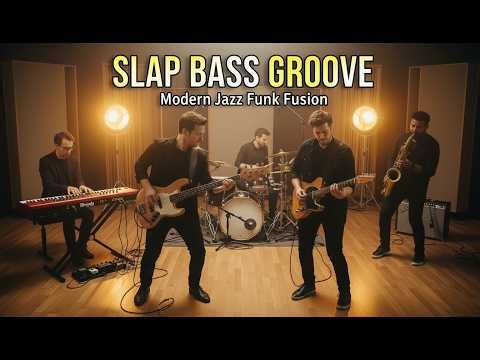 Punchy Slap Bass Groove – Modern Jazz Funk Fusion Session