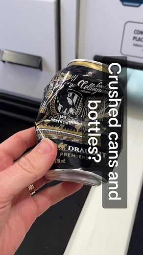 Return and Earn: 10 Cent Bottles in Crushed Cans