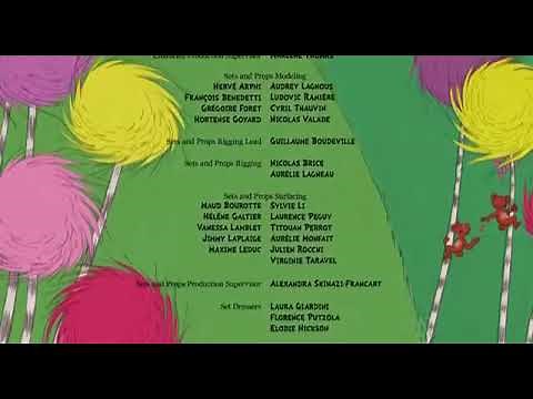 The Lorax (2012) End Credits