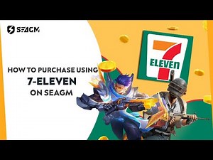 Simple way to buy Razer Gold and Game Top Up with 7-Eleven | SEAGM Tutorial