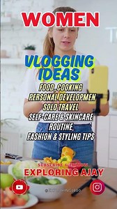 Best YouTube Vlog Ideas for Women | Lifestyle, Travel, Beauty & More! 💄✈️ #WomenCreators