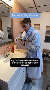 133K views · 1.9K reactions | Organize your bathroom without drawers...