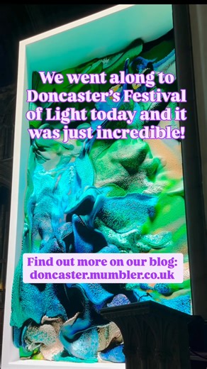 Doncaster Festival of Light 2025💫 We went along today and honestly, it was just amazing - you really do need to see it for yourself. Especially as it’s FREE for Doncaster residents 🙌 Find out more over on our blog 👉 https://doncaster.mumbler.co.uk/doncaster-festival-of-light-2025💫/ | Doncaster Mumbler News Page