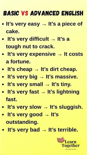 10 English Upgrades in 30 Seconds | Speak Smarter #4