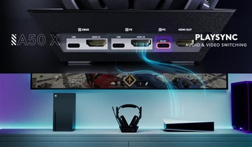 7K views · 50 reactions | Tap between your PlayStation, Xbox, and PC game libraries with PLAYSYNC on the A50 Wireless Headset. https://logitechg.com/a50 | Logitech G | Facebook