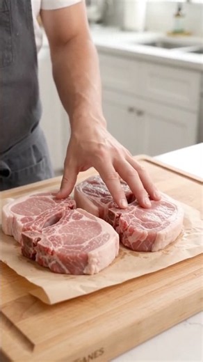 How to make perfect juicy pork chops