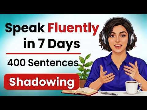 English Shadowing Practice: 400 Sentences Mega Compilation (A2-B2)