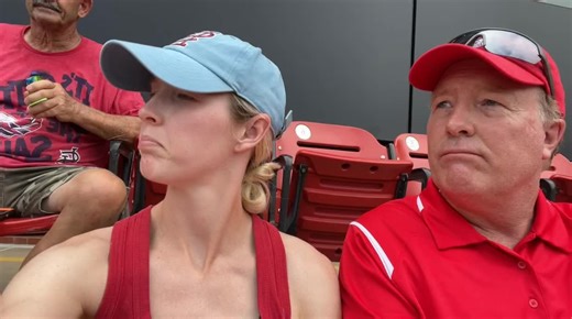 Tryin’ to be cool like Paige. Our tradition at the ballpark. Tyler O’ Neill’s walk-up song! | Rod Smith