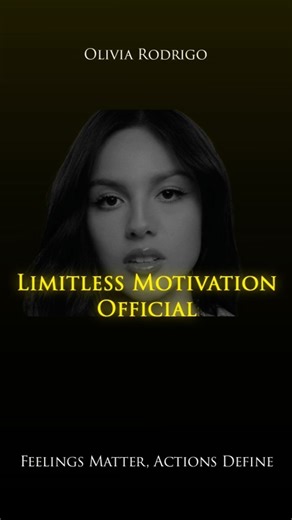 Olivia Rodrigo | Feelings Matter, Actions Define