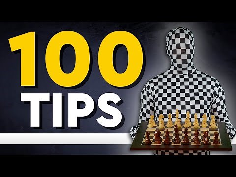 100 CONSEJOS de AJEDREZ para Principiantes (y AVANZADOS!) en 10 MIN ✅ TIPS para mejorar en Ajedrez