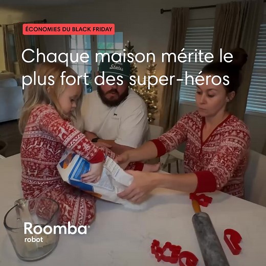 19K views · 2.4K reactions | Recevez vos proches dans une maison toujours propre. 烙 Grâce à Roomba, vous gagnez du temps et de la tranquillité d’esprit avant, pendant et après les fêtes. | iRobot | Facebook