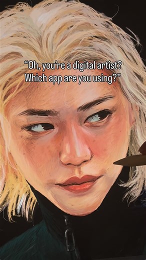 bee 🐝 on Instagram: "honestly i usually use procreate like a normal person but sometimes the limitations of the notes app make for a very nice playground to hang out in 🙂‍↕️ also no the notes app is definitely not made for this and yes my ipad starts acting up every single time #staytist #straykidsfanart #skzfanart #felixfanart #hanjisungfanart #hyunjinfanart"