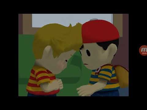 Ness kisses lucas 😙 (nesscas)