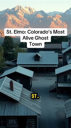 St. Elmo: Colorado’s Most Alive Ghost Town Colorado Adventures St Elmo Secret places Ghost town Colorado history Mining town Great outdoors Amazing scenery #wildcolorado #miningtiktok #ghosttown #coloradoadventures #abandonedplaces