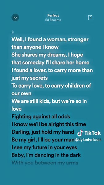 Listening to Our Favorite Song Duet: Perfect Tonight