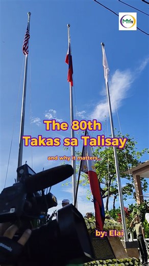 ICYMI: Talisaynons celebrated the 80th Takas sa Talisay at the Talisay Liberation Park, Barangay Poblacion, Cebu, last Wednesday, March 26. This event was held to honor the bravery and sacrifices of World War II veterans, commemorating the historic Talisay Landing, where American troops and Cebuano guerrillas fought for liberation against Japanese occupation. |Elaiza Mae Peñaranda #MyTVCebu #MyTVNewsUpdate #TalisayCity | MyTV Cebu