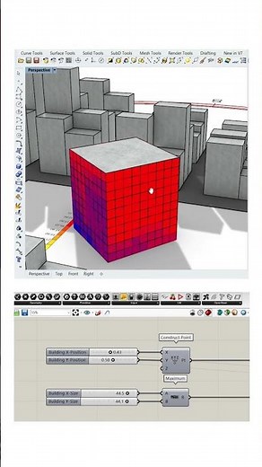 Grasshopper Ladybug Script #shorts