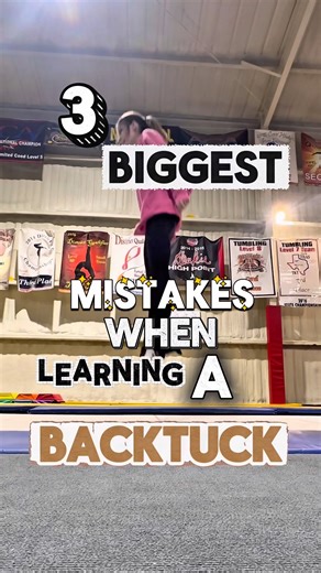 BIGGEST Mistakes When Learning A Back tuck