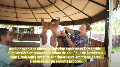 Interagir Avec Les Chevaux Comme Thérapie Pour L'Autisme Infantile