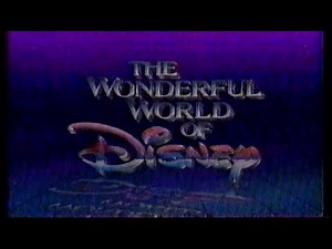 The Wonderful World of Disney promo 1986