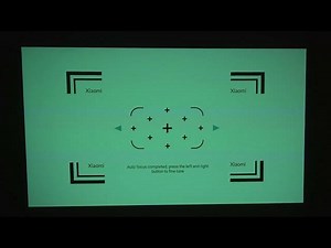 How to Adjust Focus on XIAOMI Mi Smart Projector 2 Pro - Sharpen Image on XIAOMI Mi Projector 2 Pro