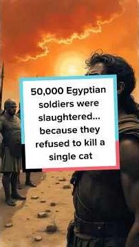 How Persia Conquered Egypt (and the Cat Myth That Followed) 525 BC