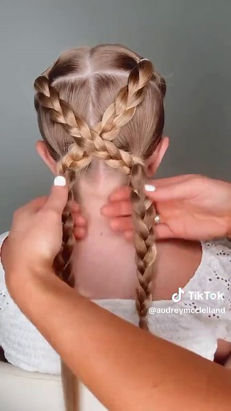 Easy Braided Hairstyle Tutorial for Girls