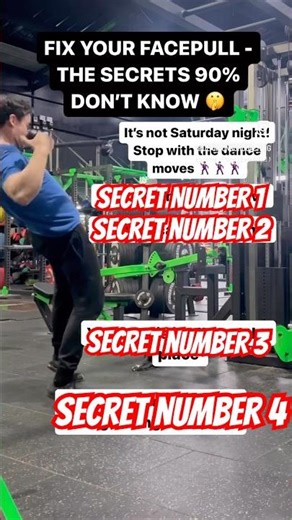 99% of people mess up face pulls 😬 - here’s how to do it right