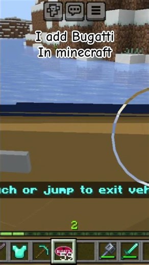 I ad Bugatti in minecraft#viral#shorts#shortsfeed