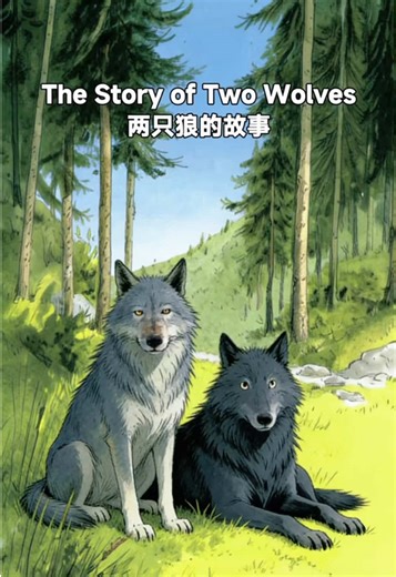 The Story of Two Wolves - A Classic Bedtime Tale