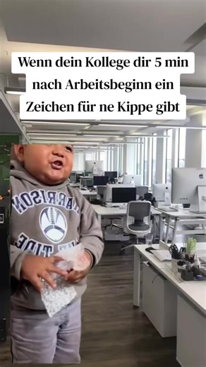 Speicher dir das ab, falls du beruflich auch eher in symbolischer Kommunikation unterwegs bist. Diese wortlose Einladung zur gemeinsamen Nikotinpause wirkt jedes Mal wie ein diskreter Hilferuf im Gewand kollegialer Routine. Man nickt leicht, als hätte man eine existenzielle Übereinkunft getroffen, obwohl es objektiv nur um fünf Minuten vor der Tür geht. Und trotzdem hat man das Gefühl, dass genau dort draußen kurz die Welt wieder sortiert wird. Folge mir, weil ich alltägliche Nebensächlichkeiten