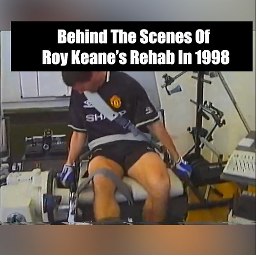 After a cruciate ligament injury, this footage documents his come back. You can see the pain in his face but Roy is determined as ever. | 90s Football