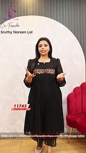 20K views · 81 reactions | Yeame Embroidered Georgette Ethnic Dress...