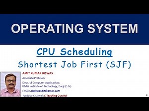 shortest job first scheduling algorithm preemptive | sjf scheduling algorithm in os | 2021