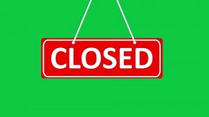 Open Closed Sign On Green Screen Stock Footage Video (100% Royalty-free) 1096469615 | Shutterstock