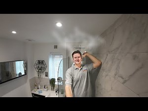How to install an electric shower