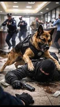 Hero Dog Stops Bank Robbery in Seconds 🐕💥