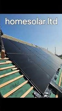GSE in roof system 24 Aiko 460 watt panels