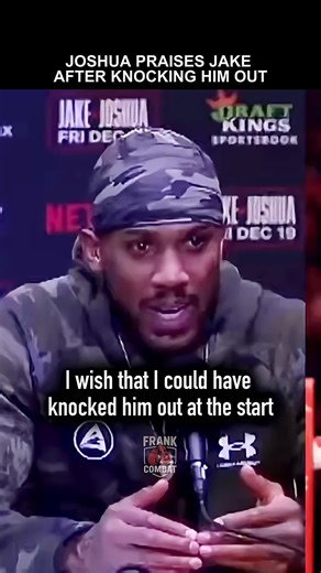 Anthony Joshua Praises Jake Paul After Knockout