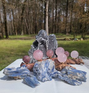 Blue Kyanite in Quartz Crystal Matrix Specimen | Various Sizes - Etsy