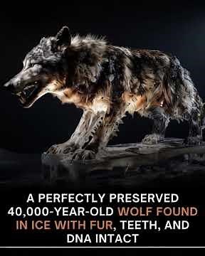Scientists Discover Ancient Wolf Frozen For 40,000 Years!