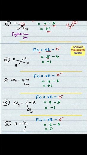 How to calculate the formal charge of NH4+ (ammonium ion)