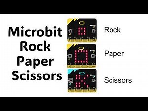 Microbit rock paper scissors Tutorial