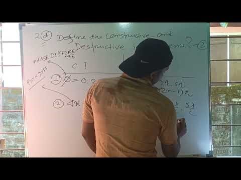 🟡BSC/ NEET / JEE : Constructive and Destructive Interference | Class 12 Physics