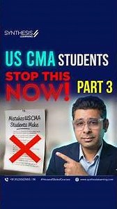 Don't Take the US CMA Exam Without Watching This ONE Crucial Tip shorts