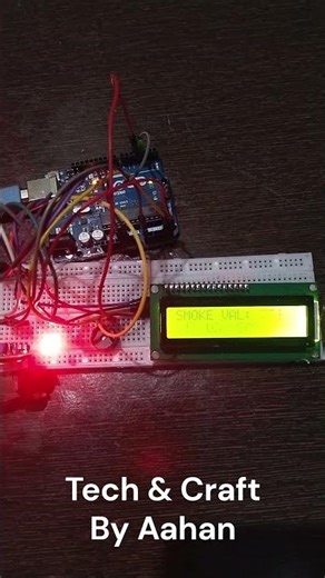 DIY Smoke Detector by Arduino#trendingshorts #trending #trend #diy #experiment #arduino #project