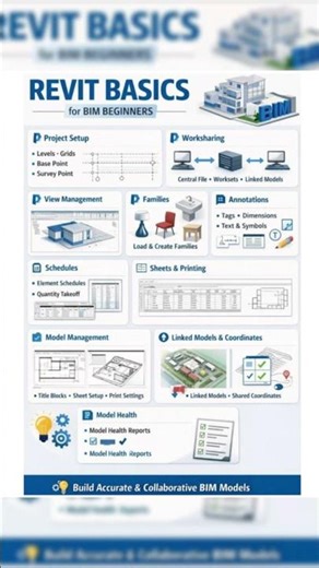 REVIT basics #revit #bim #revitbim #revit2026 #revit2027#revitfamily#usa